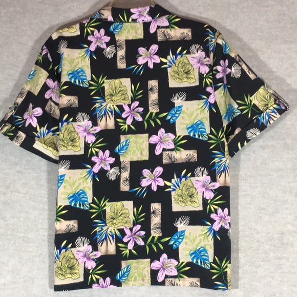 SAG HARBOR Tropical Hawaiian Cruise Summer Beach Poolside Wrinkle Resistant NWOT - Picture 2 of 16